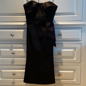Formal  satin strapless dress